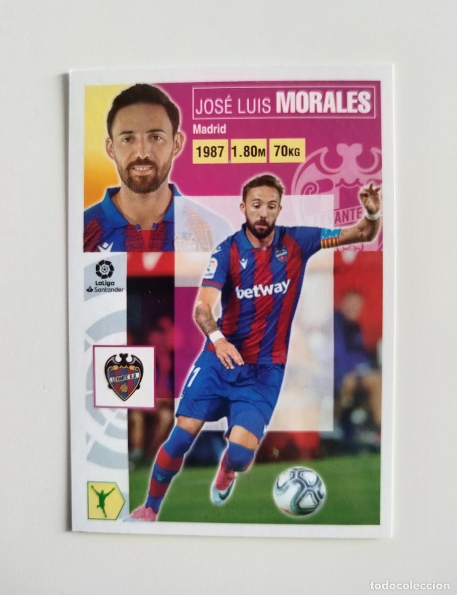 Cromos de f&uacute;tbol: Morales 16 SIN PEGAR NUNCA PEGADO Levante UD Liga Ediciones Este 20 21 / 2020 2021