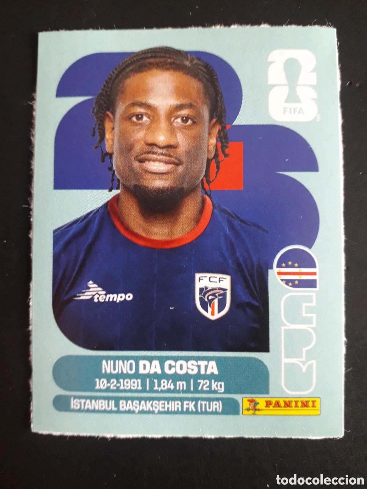 Cromos de f&uacute;tbol: DA COSTA CABO VERDE UPDATE ACTUALIZACI&Oacute;N MUNDIAL F&Uacute;TBOL 2026 FIFA WORLD CUP PANINI PEDIDO M&Iacute;NIMO 3&euro;.