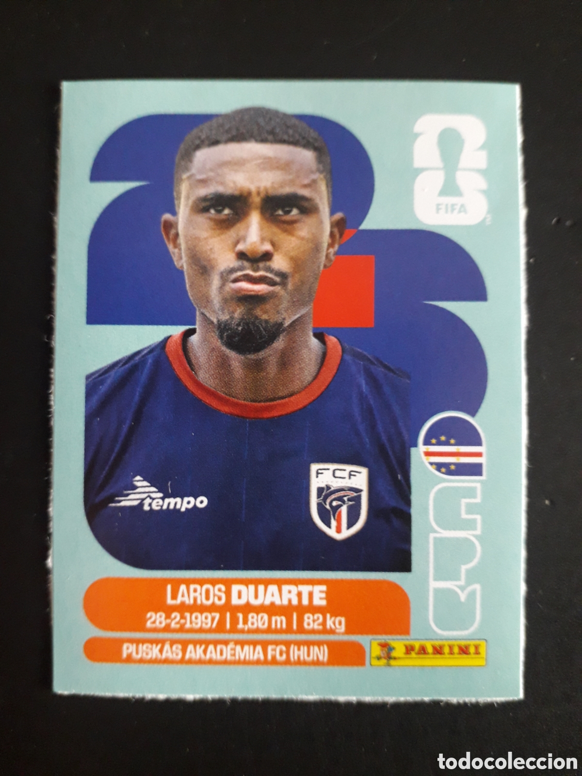 Cromos de f&uacute;tbol: DUARTE CABO VERDE UPDATE ACTUALIZACI&Oacute;N MUNDIAL F&Uacute;TBOL 2026 FIFA WORLD CUP PANINI PEDIDO M&Iacute;NIMO 3&euro;
