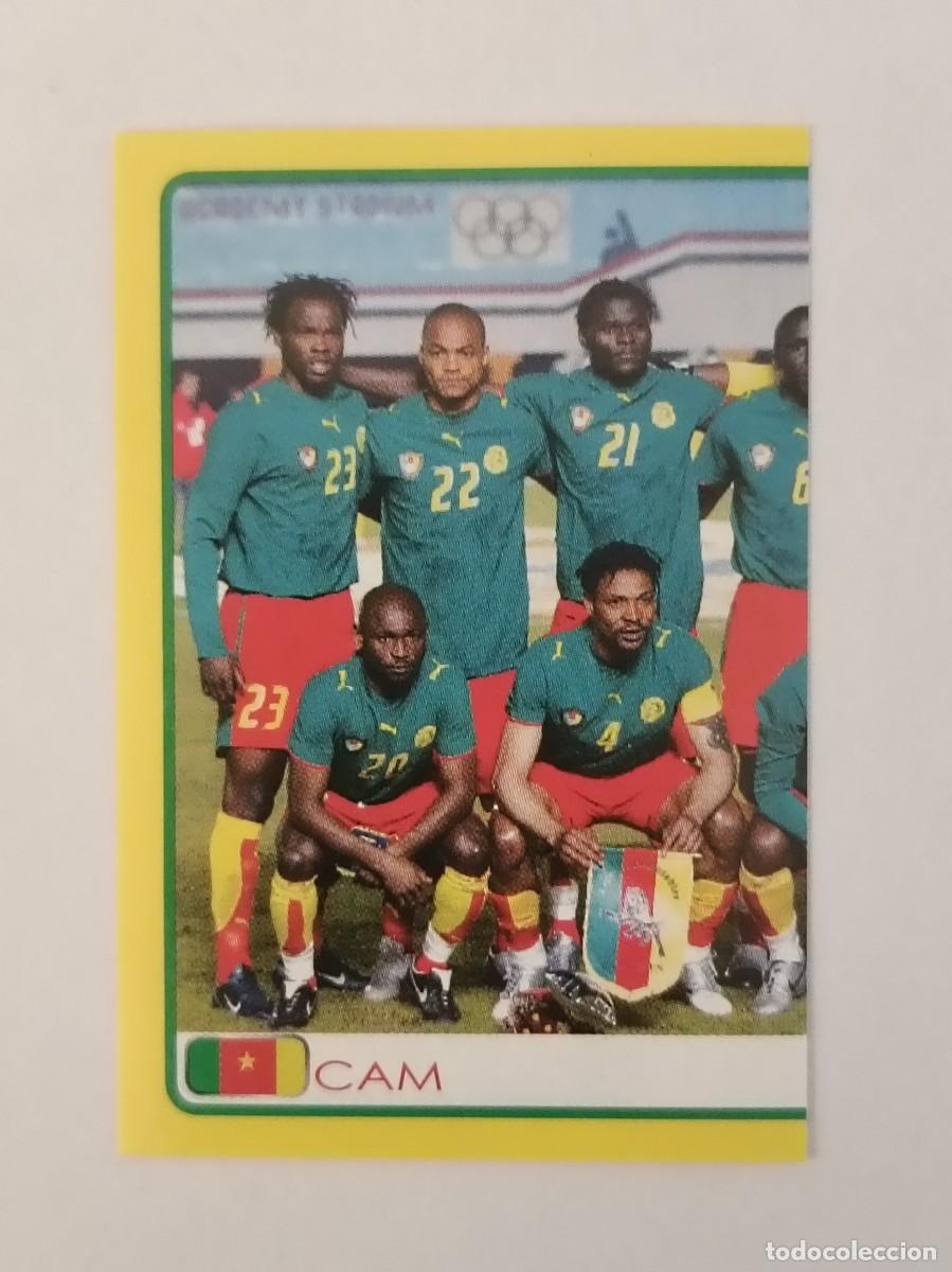 Cromos de f&uacute;tbol: #178 ALINEACION (CAMERUN) AFRICA CUP/COPA 2008 PANINI