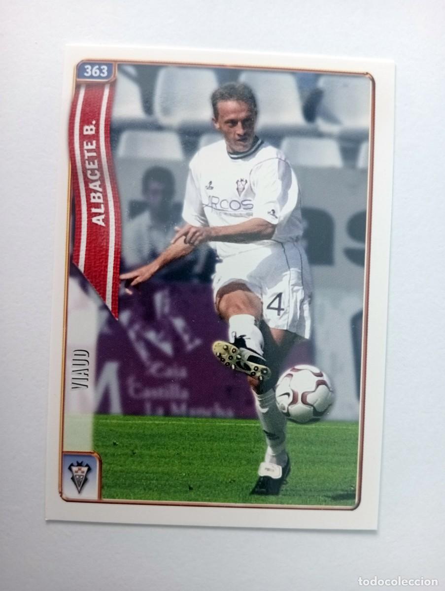 Cromos de f&uacute;tbol: CROMO FUTBOL ALBACETE BALOMPI&Eacute; MUNDI CROMO 2004-2005: VIAUD