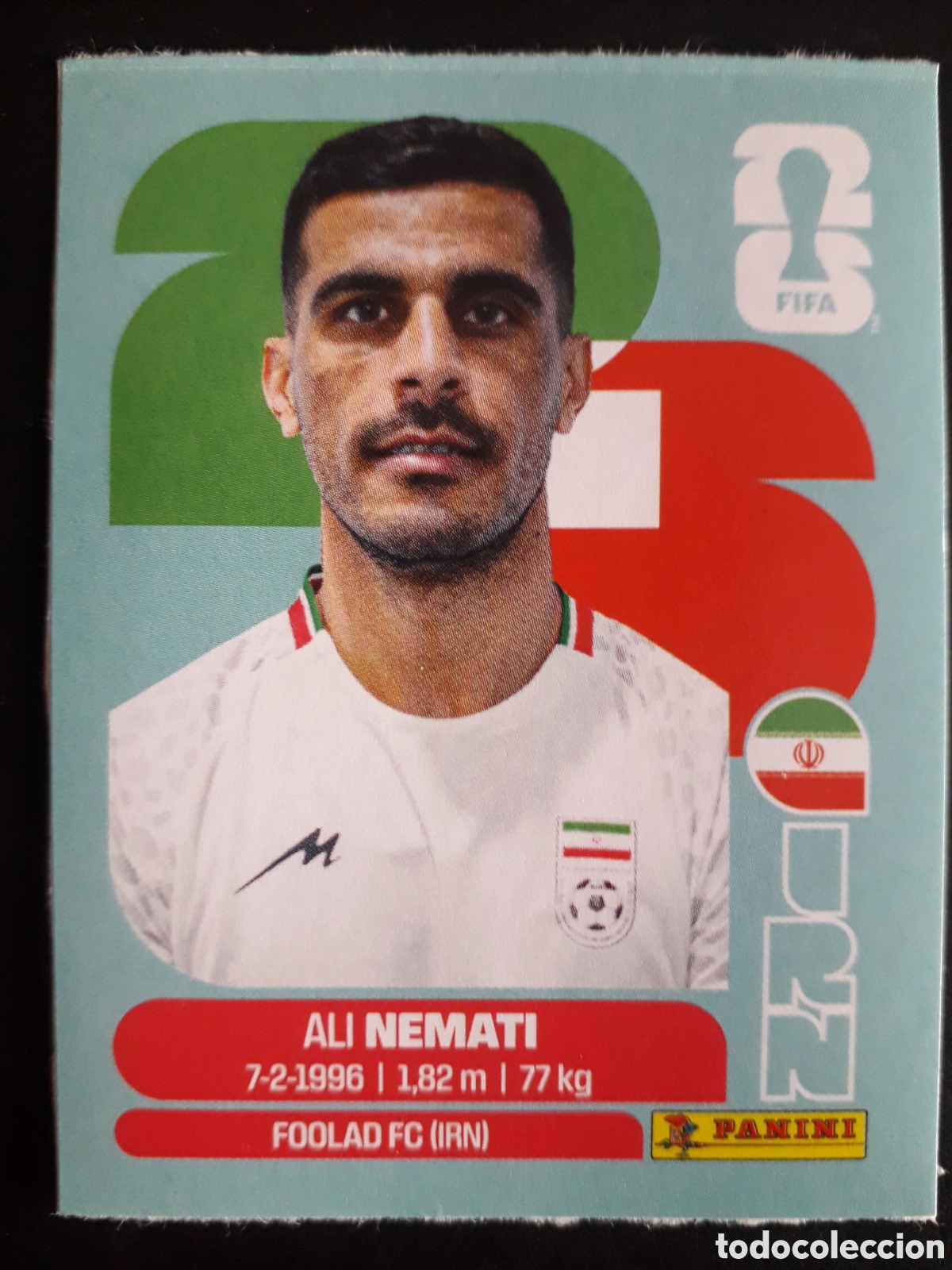 Cromos de f&uacute;tbol: NEMATI IR&Aacute;N UPDATE ACTUALIZACI&Oacute;N MUNDIAL F&Uacute;TBOL 2026 FIFA WORLD CUP PANINI PEDIDO M&Iacute;NIMO 3&euro;