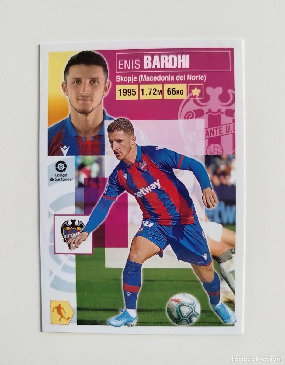 Cromos de f&uacute;tbol: Bardhi 14 SIN PEGAR NUNCA PEGADO Levante UD Liga Ediciones Este 20 21 / 2020 2021