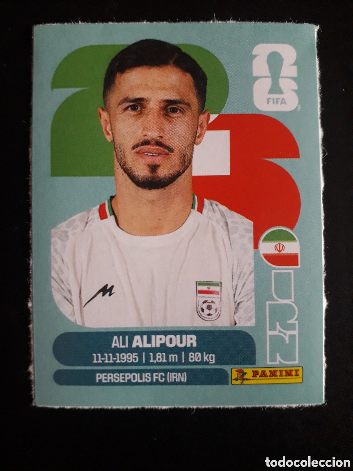 Cromos de f&uacute;tbol: ALIPOUR IR&Aacute;N UPDATE ACTUALIZACI&Oacute;N MUNDIAL F&Uacute;TBOL 2026 FIFA WORLD CUP PANINI PEDIDO M&Iacute;NIMO 3&euro;