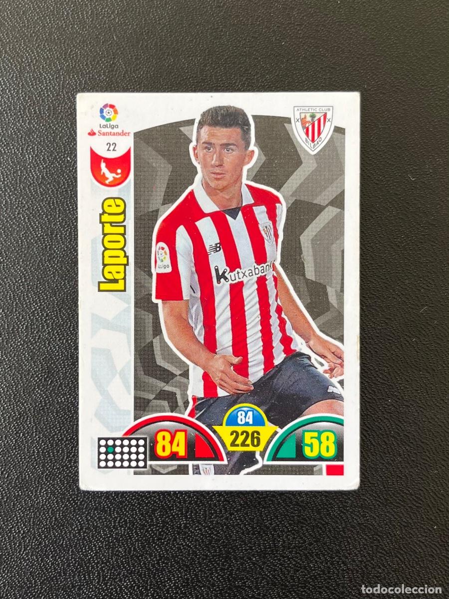 Cromos de f&uacute;tbol: 22 AYMERIC LAPORTE ATHLETIC CLUB BILBAO ADRENALYN XL 2017 2018 CROMO PANINI LA LIGA SANTANDER 17 18