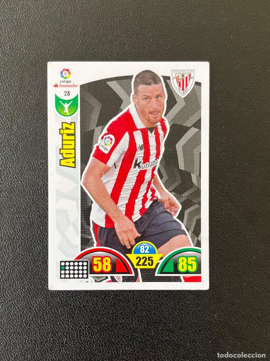 Cromos de f&uacute;tbol: 28 ADURIZ ATHLETIC CLUB BILBAO ADRENALYN XL 2017 2018 CROMO PANINI LA LIGA SANTANDER 17 18