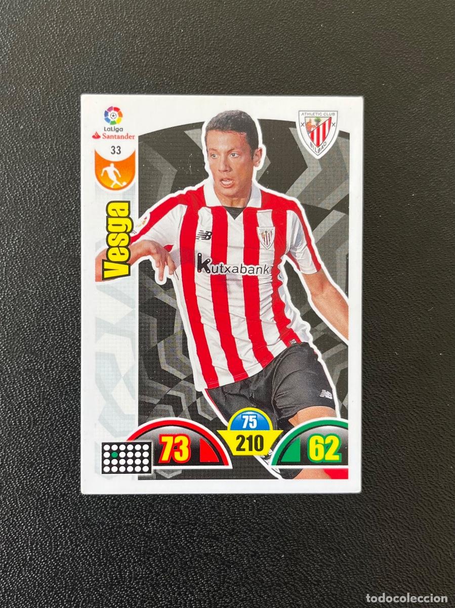Cromos de f&uacute;tbol: 33 VESGA ATHLETIC CLUB BILBAO ADRENALYN XL 2017 2018 CROMO PANINI LA LIGA SANTANDER 17 18