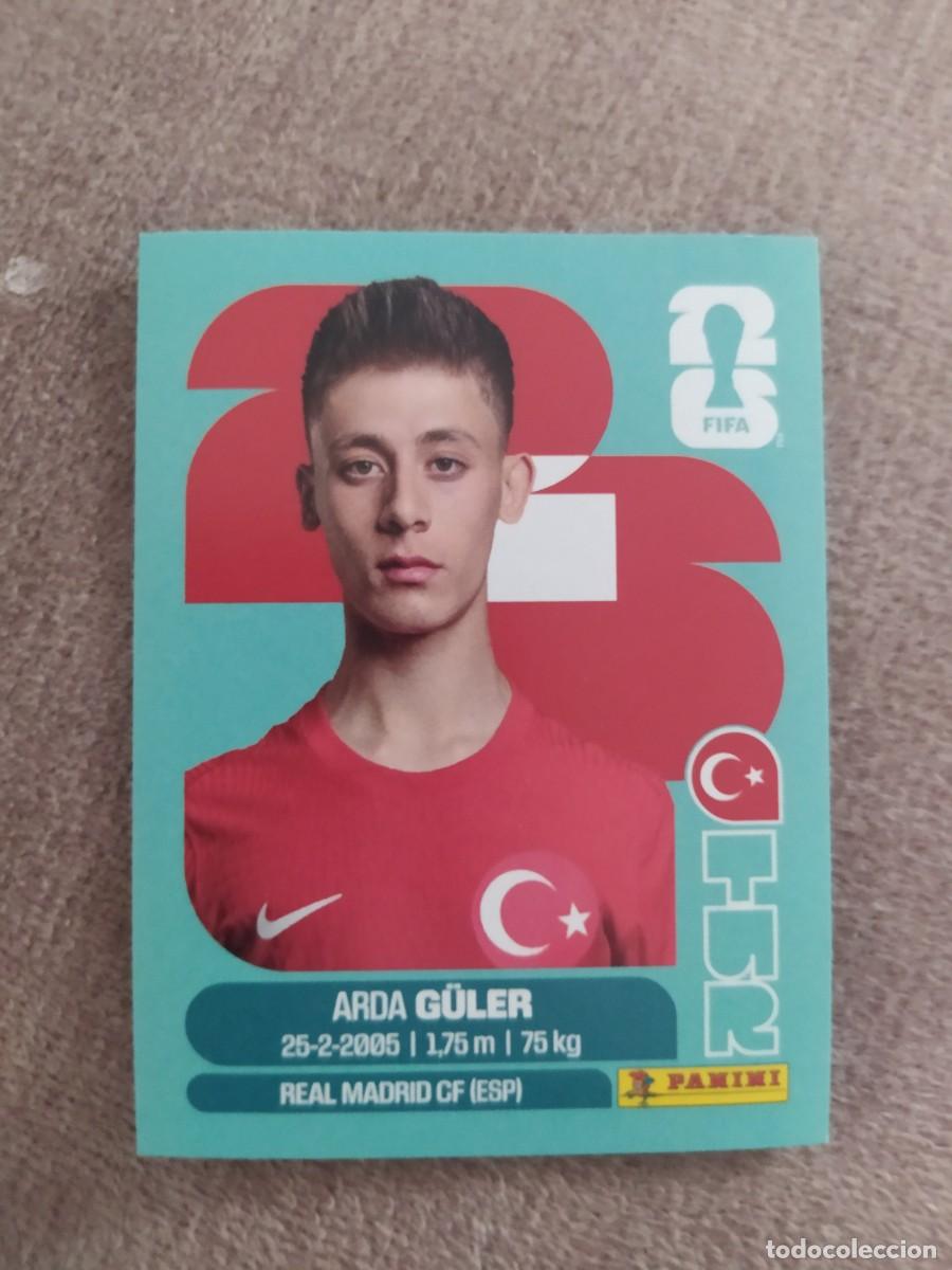 Cromos de f&uacute;tbol: TUR 14 TUR14 Arda GULER Turqu&iacute;a Mundial 2026 Panini
