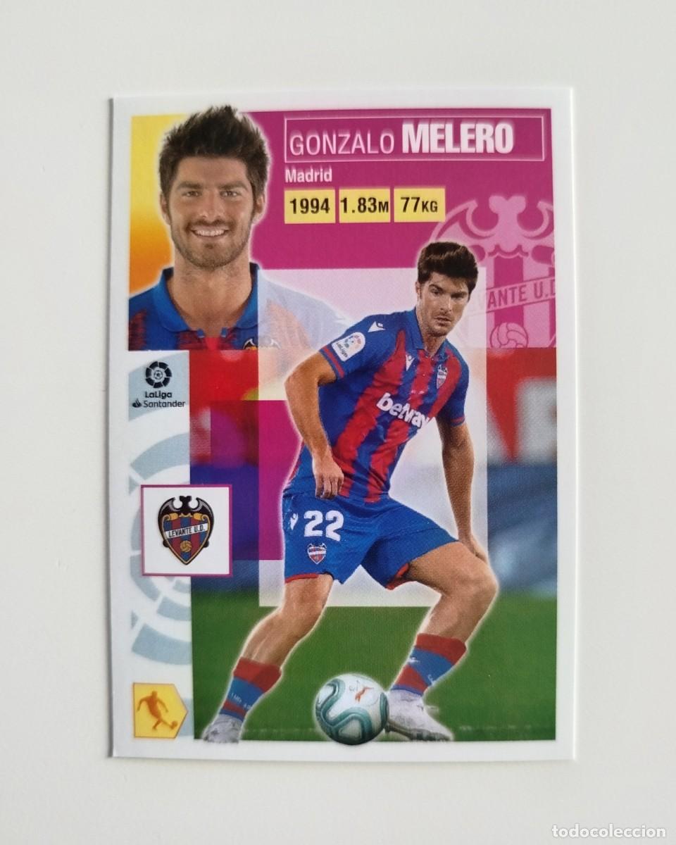 Cromos de f&uacute;tbol: Melero 12 SIN PEGAR NUNCA PEGADO Levante UD Liga Ediciones Este 20 21 / 2020 2021