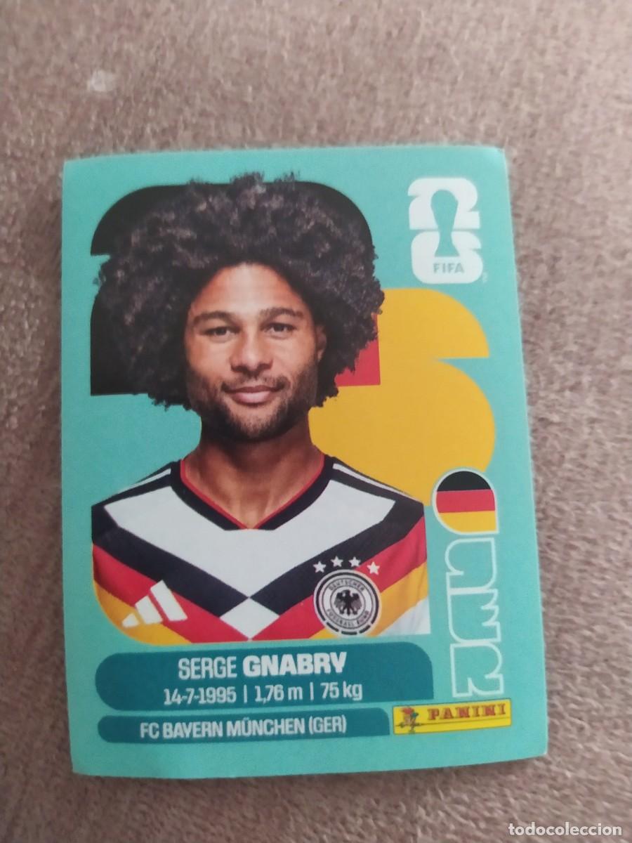 Cromos de f&uacute;tbol: GER 16 GER16 Serge GNABRY Alemania Mundial 2026 Panini