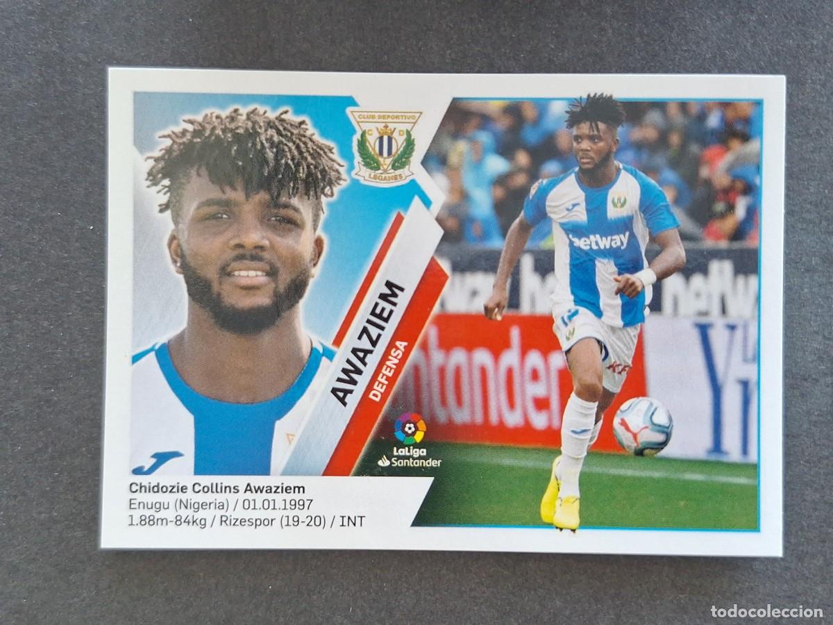 Football Stickers: L2 AWAZIEM C. D. LEGANES FICHAJE 29 BIS LIGA ESTE 2019 2020 19 20 NUNCA PEGADO SIN PEGAR