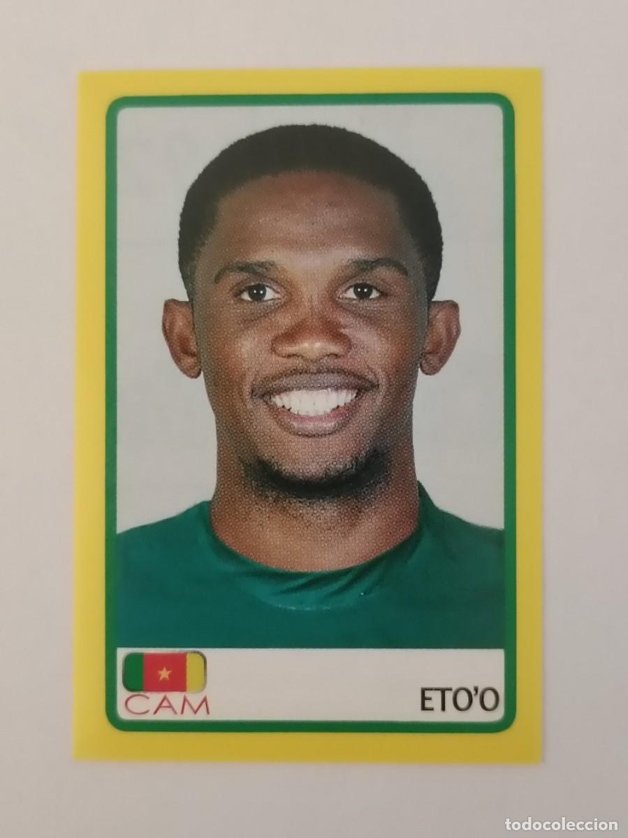 Football Stickers: #192 ETO'O (CAMERUN) AFRICA CUP/COPA 2008 PANINI