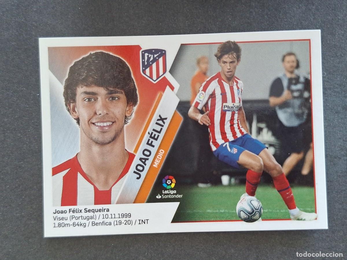 Football Stickers: L2 JOAO FELIX ATLETICO DE MADRID FICHAJE 30 LIGA ESTE 2019 2020 19 20 NUNCA PEGADO SIN PEGAR