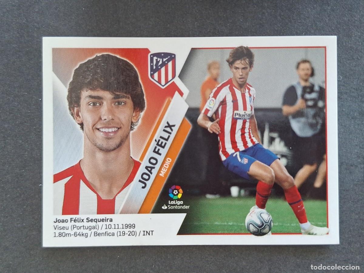Football Stickers: L2 JOAO FELIX ATLETICO DE MADRID FICHAJE 30 LIGA ESTE 2019 2020 19 20 NUNCA PEGADO SIN PEGAR