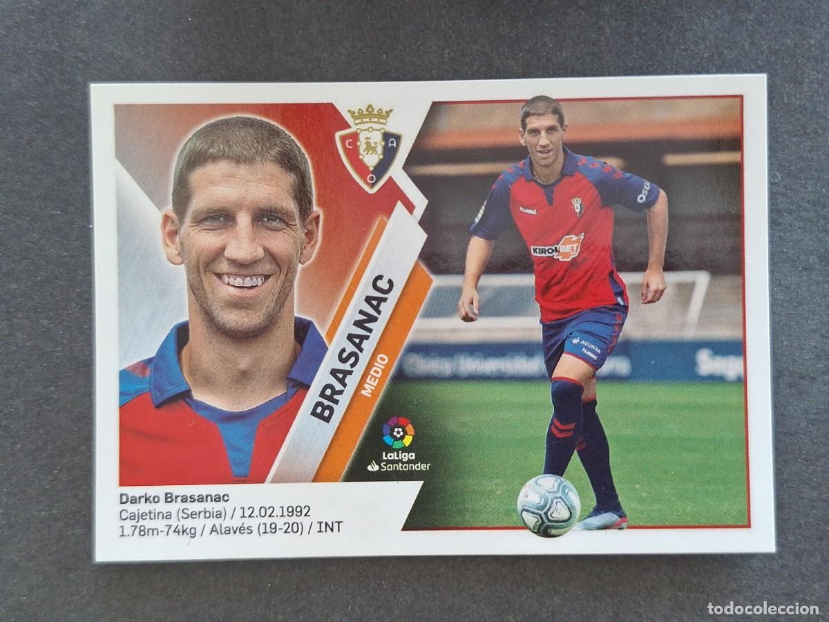 Football Stickers: L2 BRASANAC C. A. OSASUNA FICHAJE 31 LIGA ESTE 2019 2020 19 20 NUNCA PEGADO SIN PEGAR