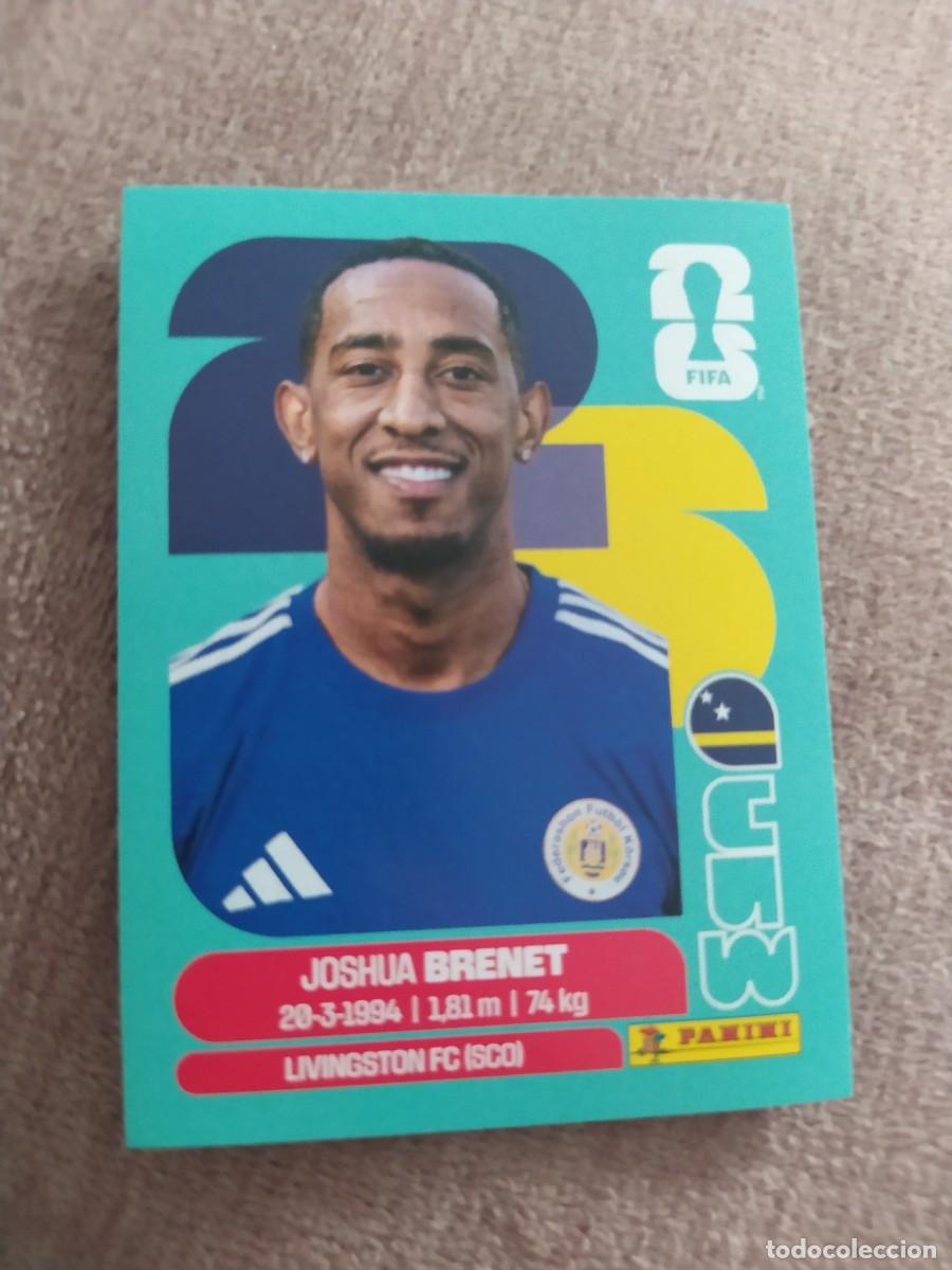 Football Stickers: CUW 06 CUW6 Joshua BRENET 6 Cura&ccedil;ao Curasao Mundial 2026 Panini