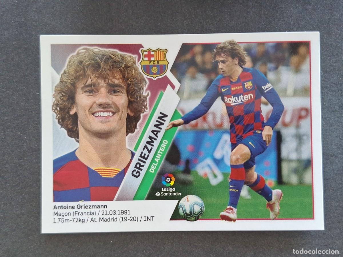 Fu&szlig;ball-Sticker: L2 GRIEZMANN F. C. BARCELONA FICHAJE 32 LIGA ESTE 2019 2020 19 20 NUNCA PEGADO SIN PEGAR