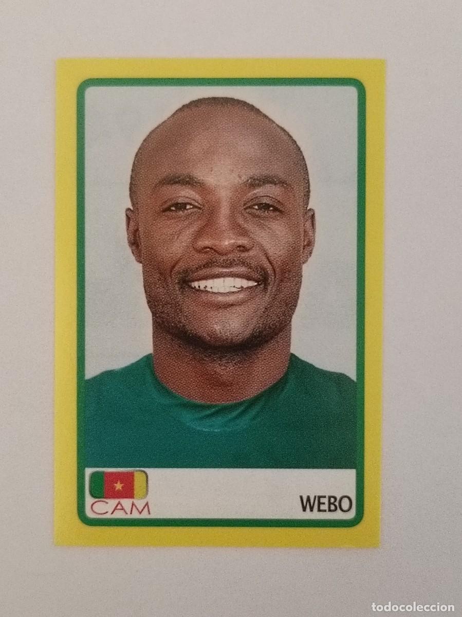 Cromos de f&uacute;tbol: #194 WEBO (CAMERUN) AFRICA CUP/COPA 2008 PANINI