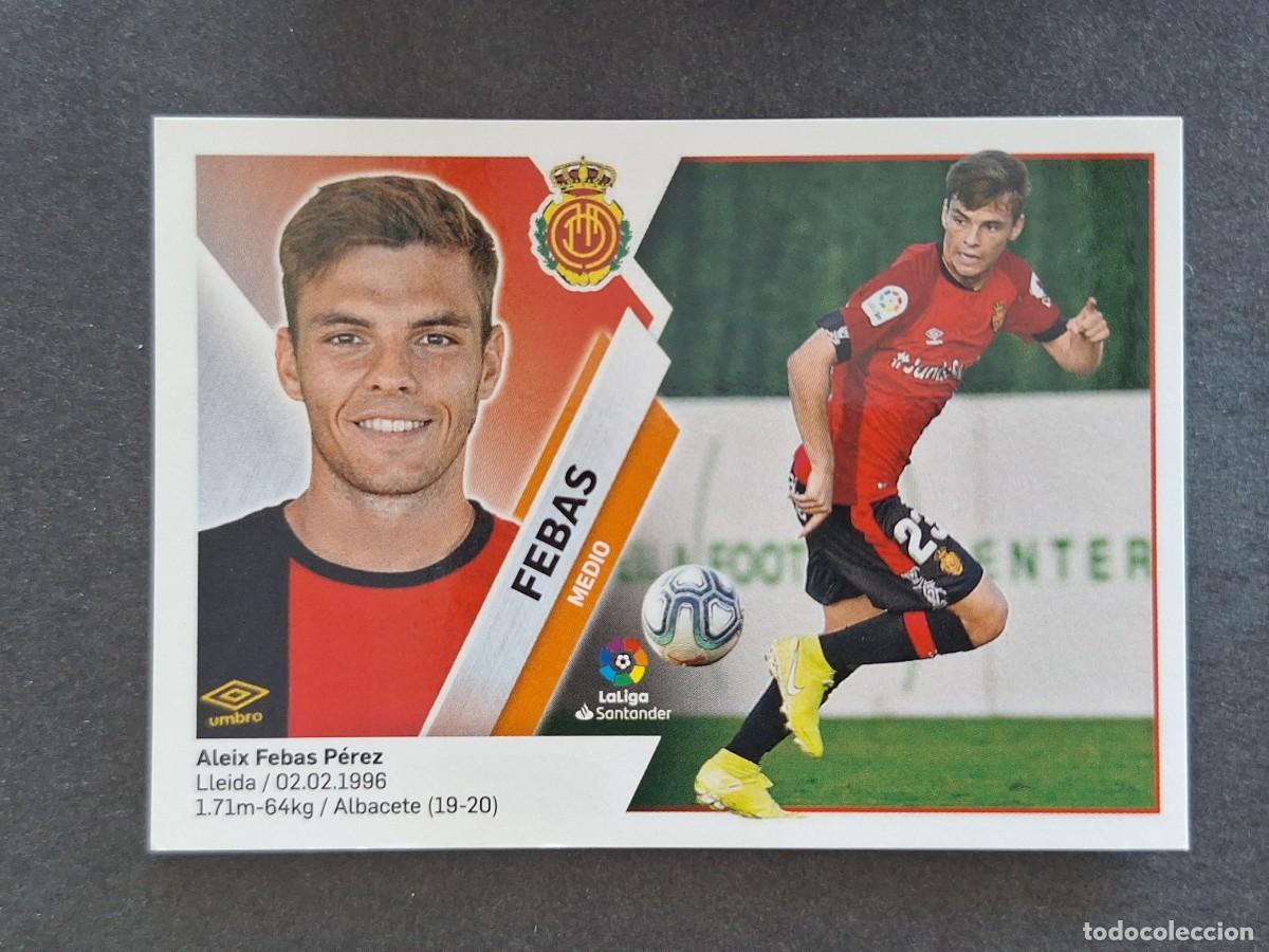 Cromos de f&uacute;tbol: L2 FEBAS R. C. D. MALLORCA FICHAJE 33 LIGA ESTE 2019 2020 19 20 NUNCA PEGADO SIN PEGAR