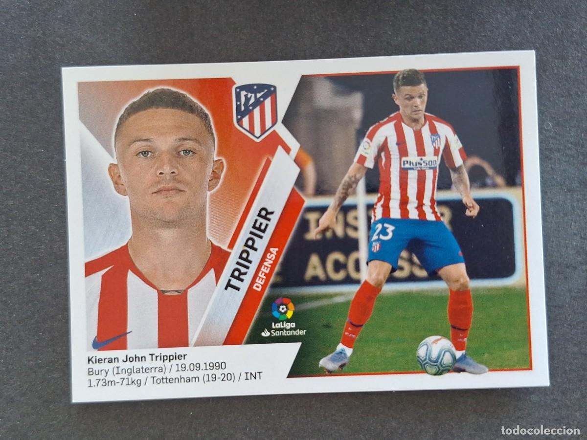 Cromos de f&uacute;tbol: L2 TRIPPIER ATLETICO DE MADRID FICHAJE 34 LIGA ESTE 2019 2020 19 20 NUNCA PEGADO SIN PEGAR