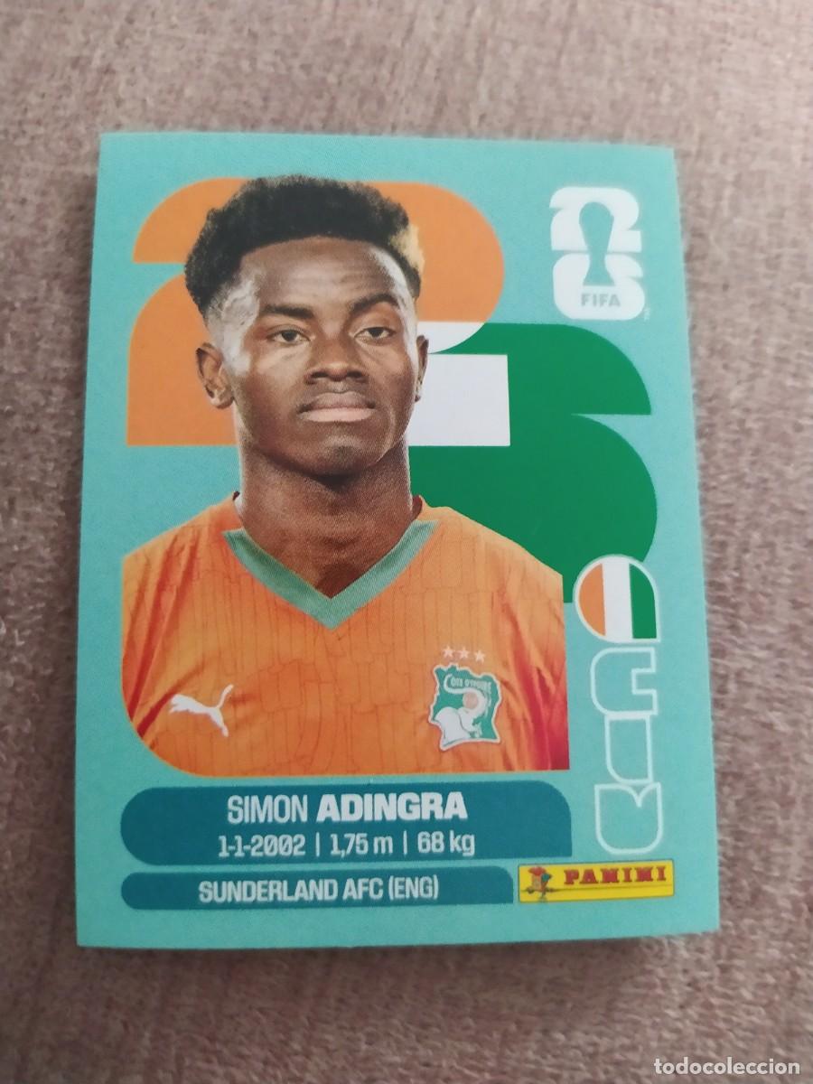 Cromos de f&uacute;tbol: CIV 17 CIV17 Sim&oacute;n ADINGRA Costa de Marfil Mundial 2026 Panini