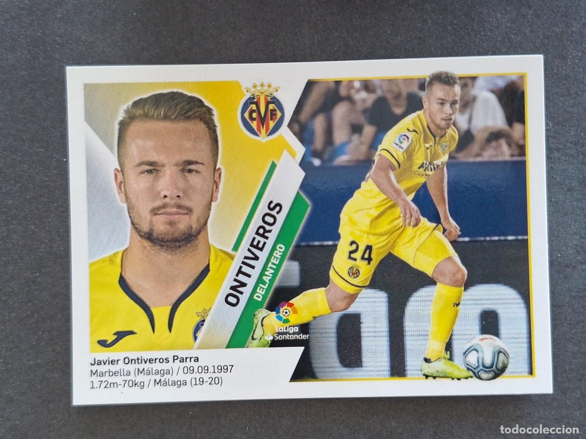 Cromos de f&uacute;tbol: L2 ONTIVEROS VILLARREAL C. F. FICHAJE 55 LIGA ESTE 2019 2020 19 20 NUNCA PEGADO SIN PEGAR