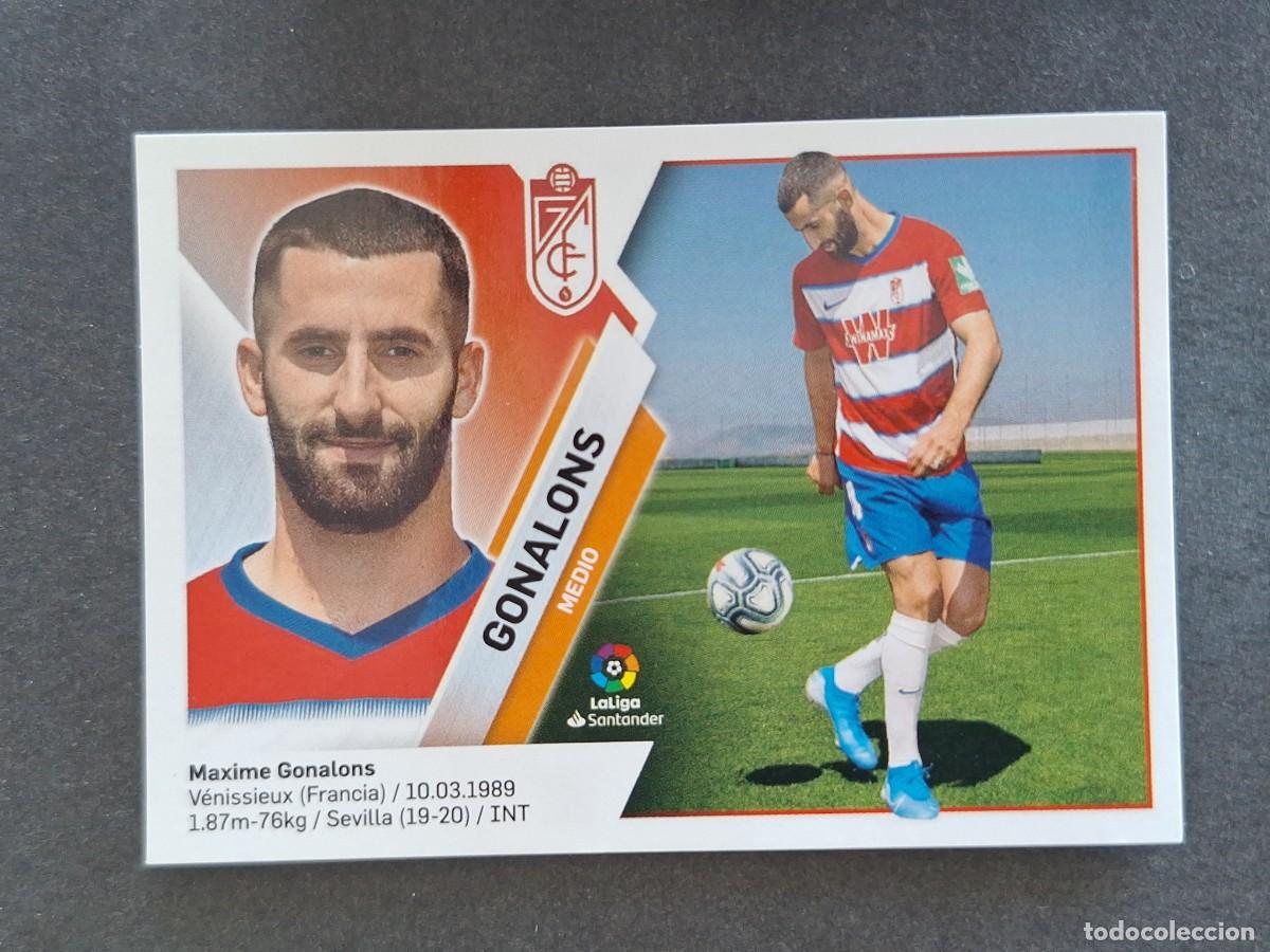 Cromos de f&uacute;tbol: L2 GONALONS GRANADA C. F. FICHAJE 60 LIGA ESTE 2019 2020 19 20 NUNCA PEGADO SIN PEGAR