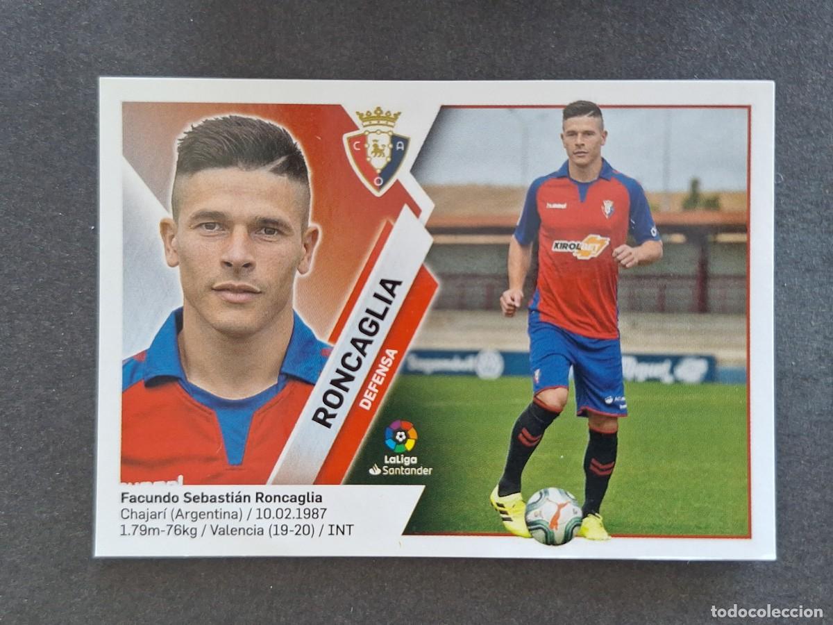 Cromos de f&uacute;tbol: L2 RONCAGLIA C. A. OSASUNA FICHAJE 61 LIGA ESTE 2019 2020 19 20 NUNCA PEGADO SIN PEGAR