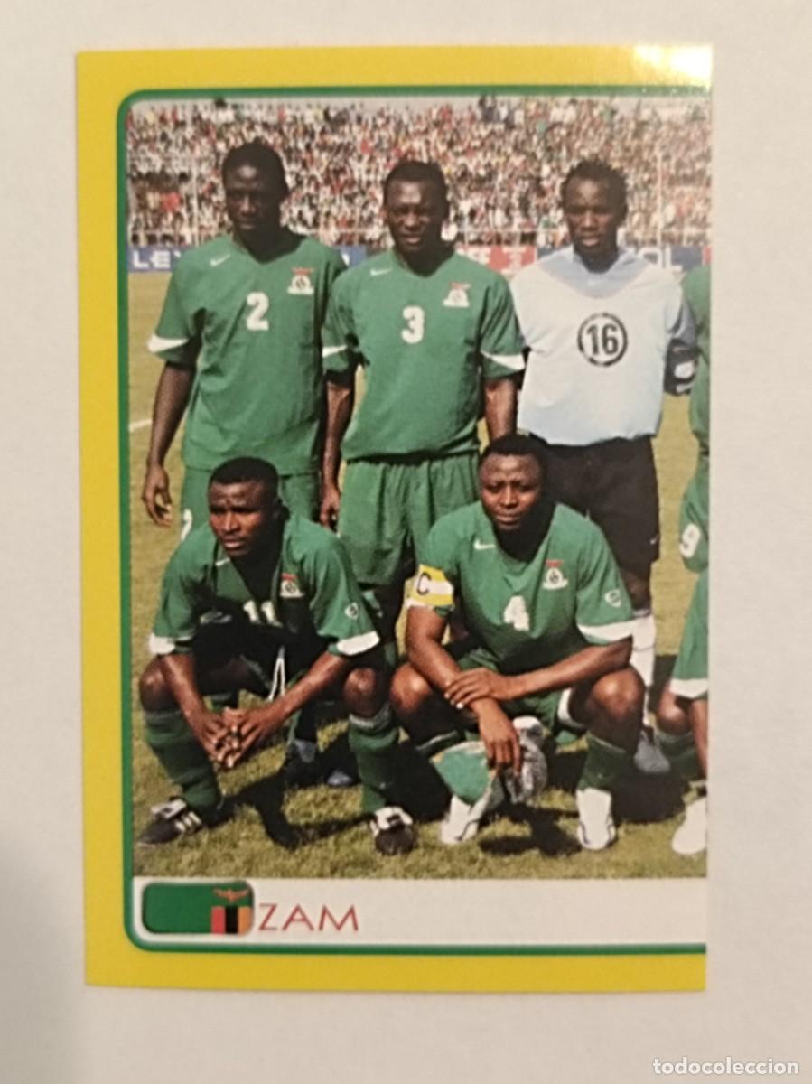 Cromos de f&uacute;tbol: #197 ALINEACION (ZAMBIA) AFRICA CUP/COPA 2008 PANINI