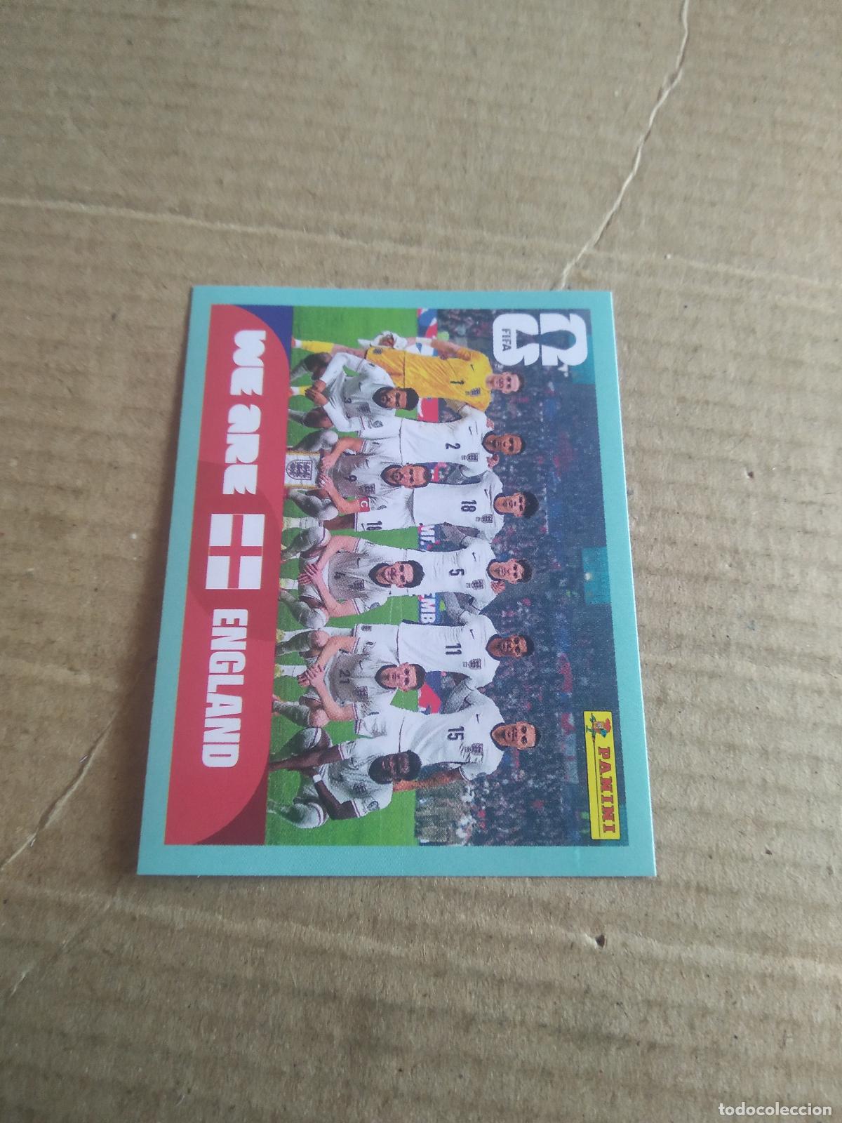 Cromos de f&uacute;tbol: ENG 13 EQUIPO PLANTILLA INGLATERRA CROMO FUTBOL PANINI MUNDIAL 2026 WORLD CUP COPA DEL MUNDO