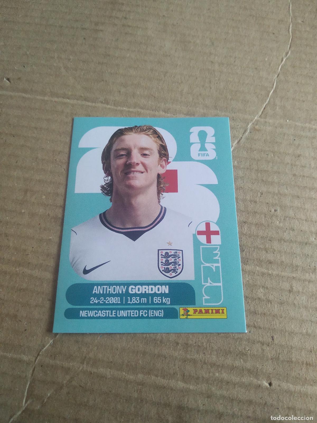 Cromos de f&uacute;tbol: ENG 15 GORDON ROOKIE INGLATERRA CROMO FUTBOL PANINI MUNDIAL 2026 WORLD CUP COPA DEL MUNDO