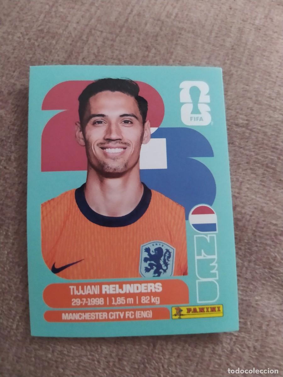 Cromos de f&uacute;tbol: NED 10 NED10 Tijjani REIJDERS Paises Bajos Holanda Mundial 2026 Panini