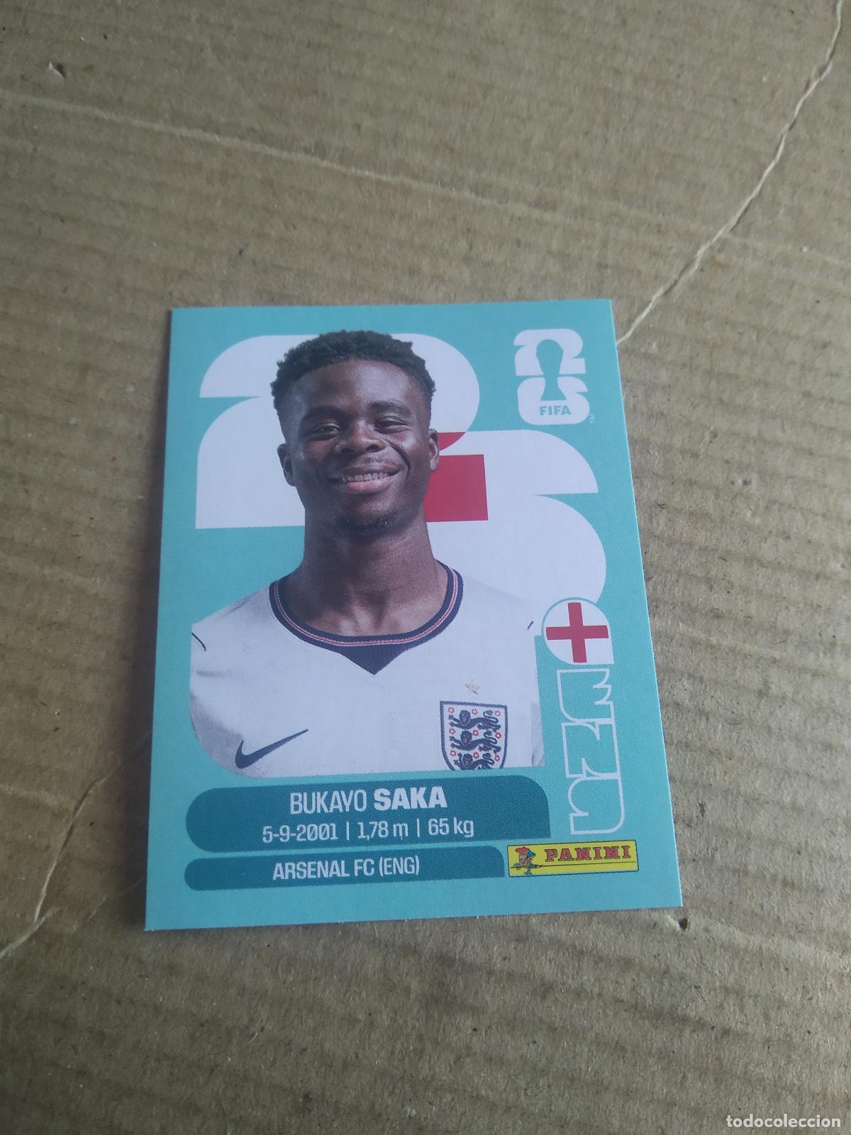 Cromos de f&uacute;tbol: ENG 17 BUKAYO SAKA INGLATERRA CROMO FUTBOL PANINI MUNDIAL 2026 WORLD CUP COPA DEL MUNDO