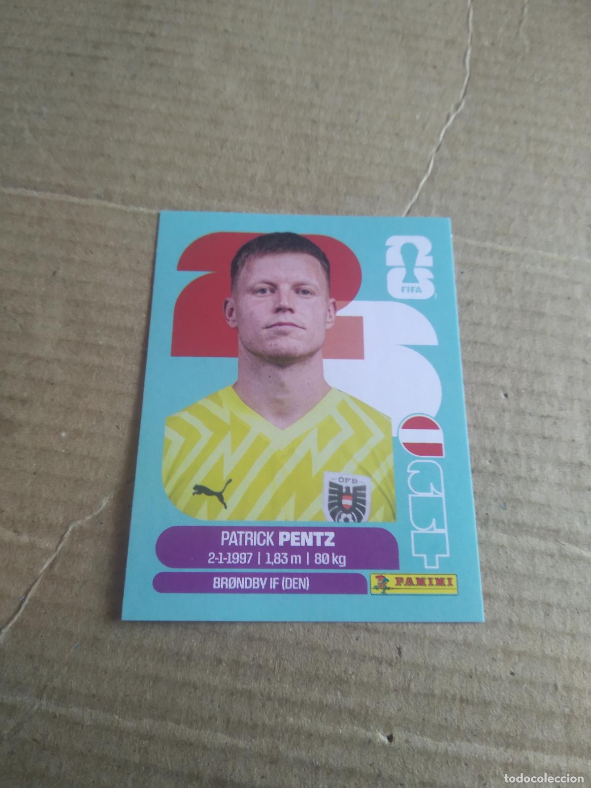 Cromos de f&uacute;tbol: AUT 3 PATRICK PENTZ AUSTRIA CROMO FUTBOL PANINI MUNDIAL 2026 WORLD CUP COPA DEL MUNDO