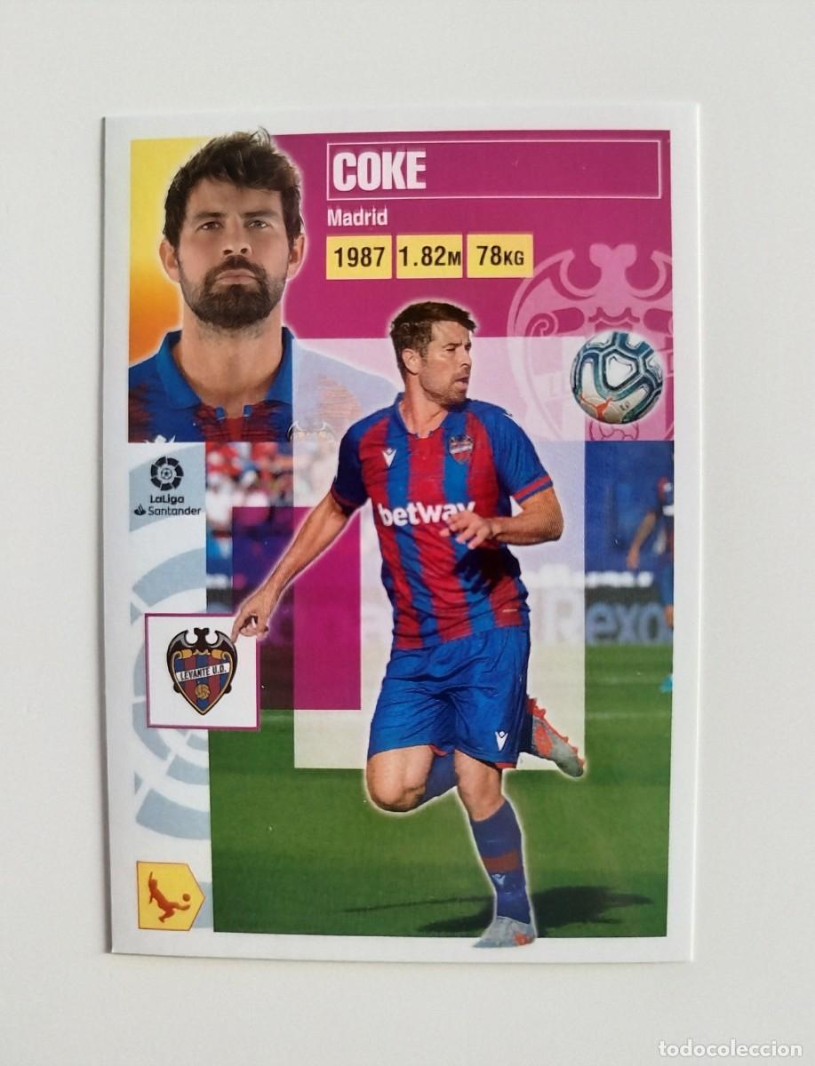 Cromos de f&uacute;tbol: Koke 4 SIN PEGAR NUNCA PEGADO Levante UD Liga Ediciones Este 20 21 / 2020 2021