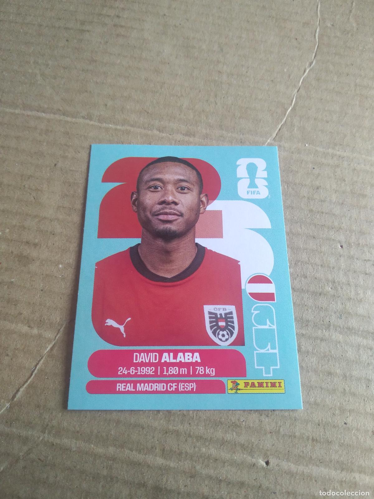 Cromos de f&uacute;tbol: AUT 4 ALABA AUSTRIA CROMO FUTBOL PANINI MUNDIAL 2026 WORLD CUP COPA DEL MUNDO