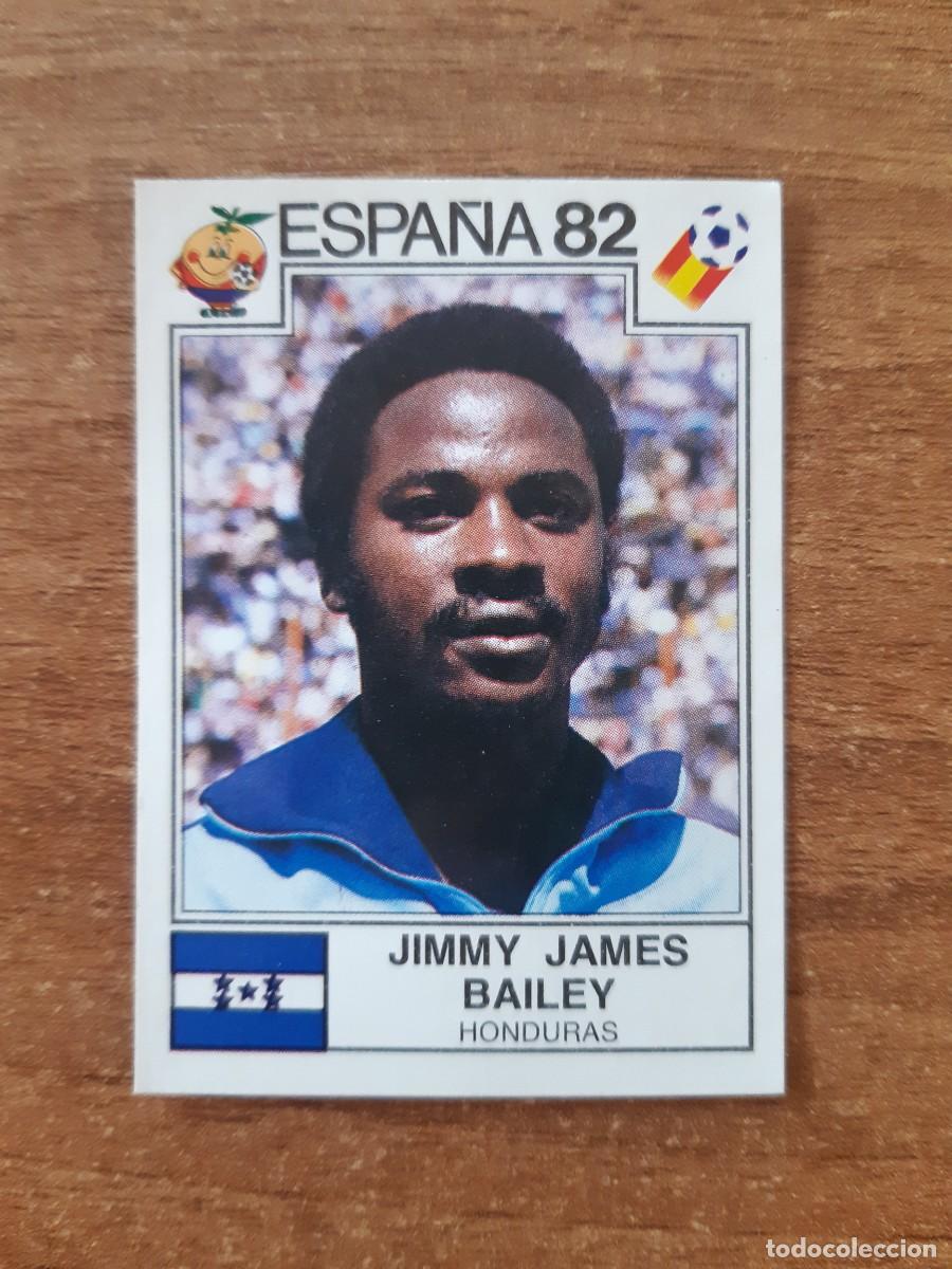Cromos de f&uacute;tbol: N&deg;361 Jimmy James Bailey (Honduras) Mundial Espa&ntilde;a 82 PANINI 1982. Nunca pegado, sin pegar