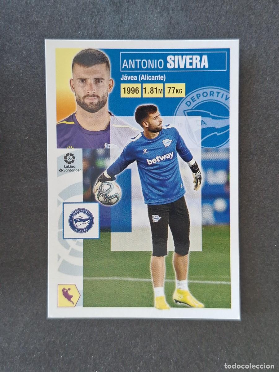 Cromos de f&uacute;tbol: L3 SIVERA DEPORTIVO ALAVES LIGA ESTE 2020 2021 20 21 NUNCA PEGADO SIN PEGAR