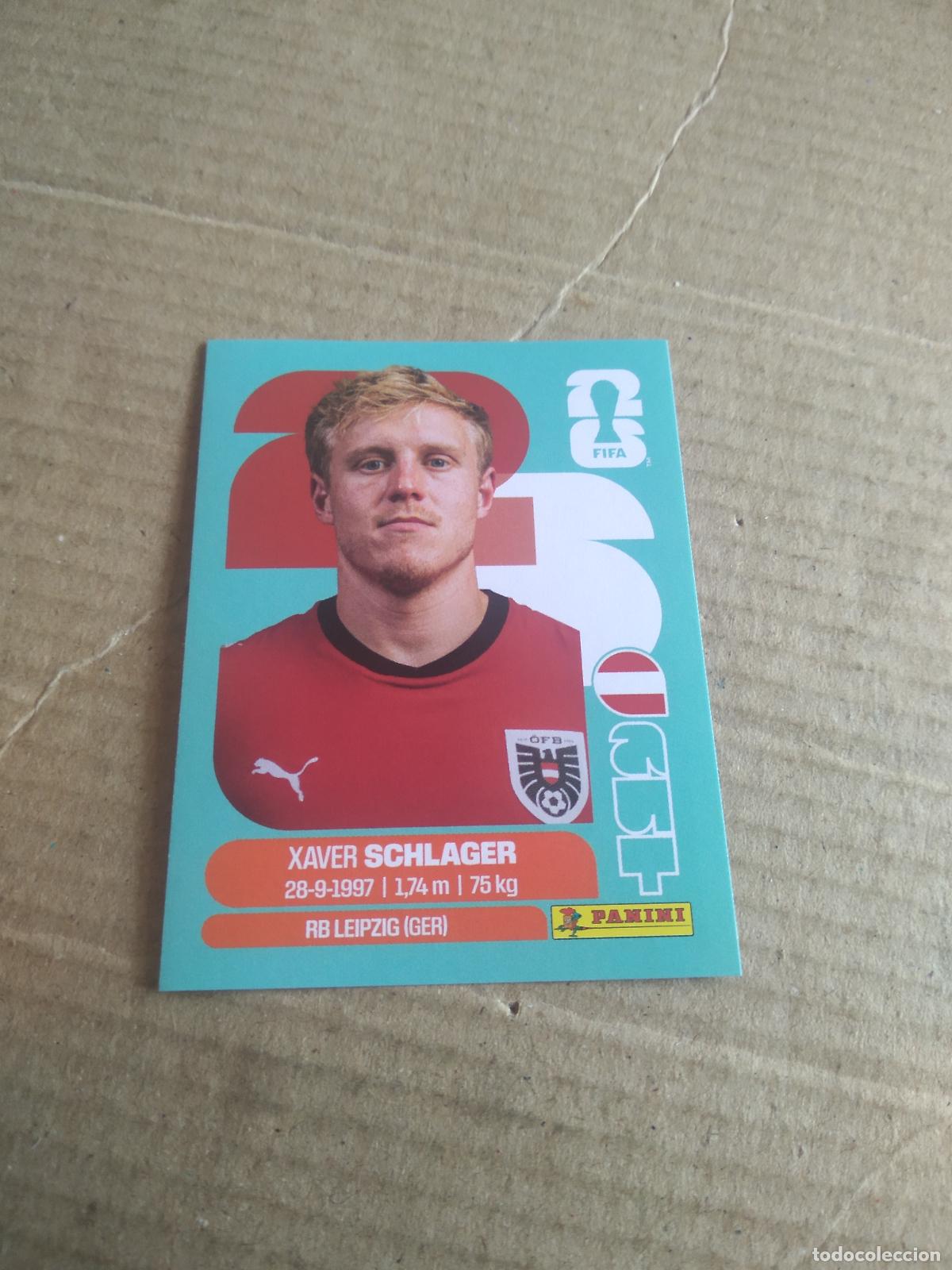 Cromos de f&uacute;tbol: AUT 10 XAVER SCHLAGER AUSTRIA CROMO FUTBOL PANINI MUNDIAL 2026 WORLD CUP COPA DEL MUNDO
