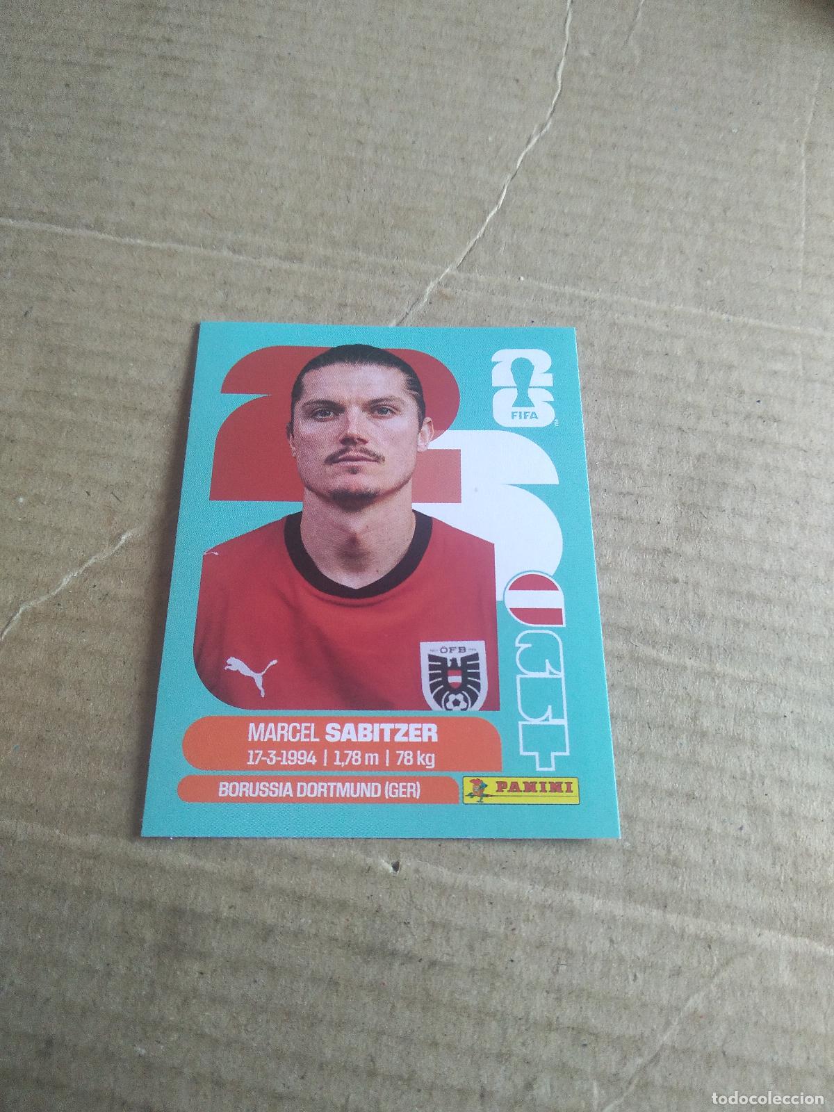Cromos de f&uacute;tbol: AUT 11 MARCEL SABITZER AUSTRIA CROMO FUTBOL PANINI MUNDIAL 2026 WORLD CUP COPA DEL MUNDO