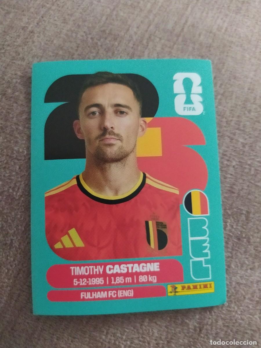 Cromos de f&uacute;tbol: BEL 04 BEL4 Timothy CASTAGNE 4 B&eacute;lgica Mundial 2026 Panini