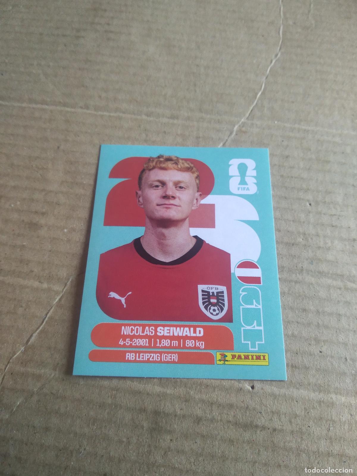 Cromos de f&uacute;tbol: AUT 15 NICOLAS SEIWALD AUSTRIA CROMO FUTBOL PANINI MUNDIAL 2026 WORLD CUP COPA DEL MUNDO