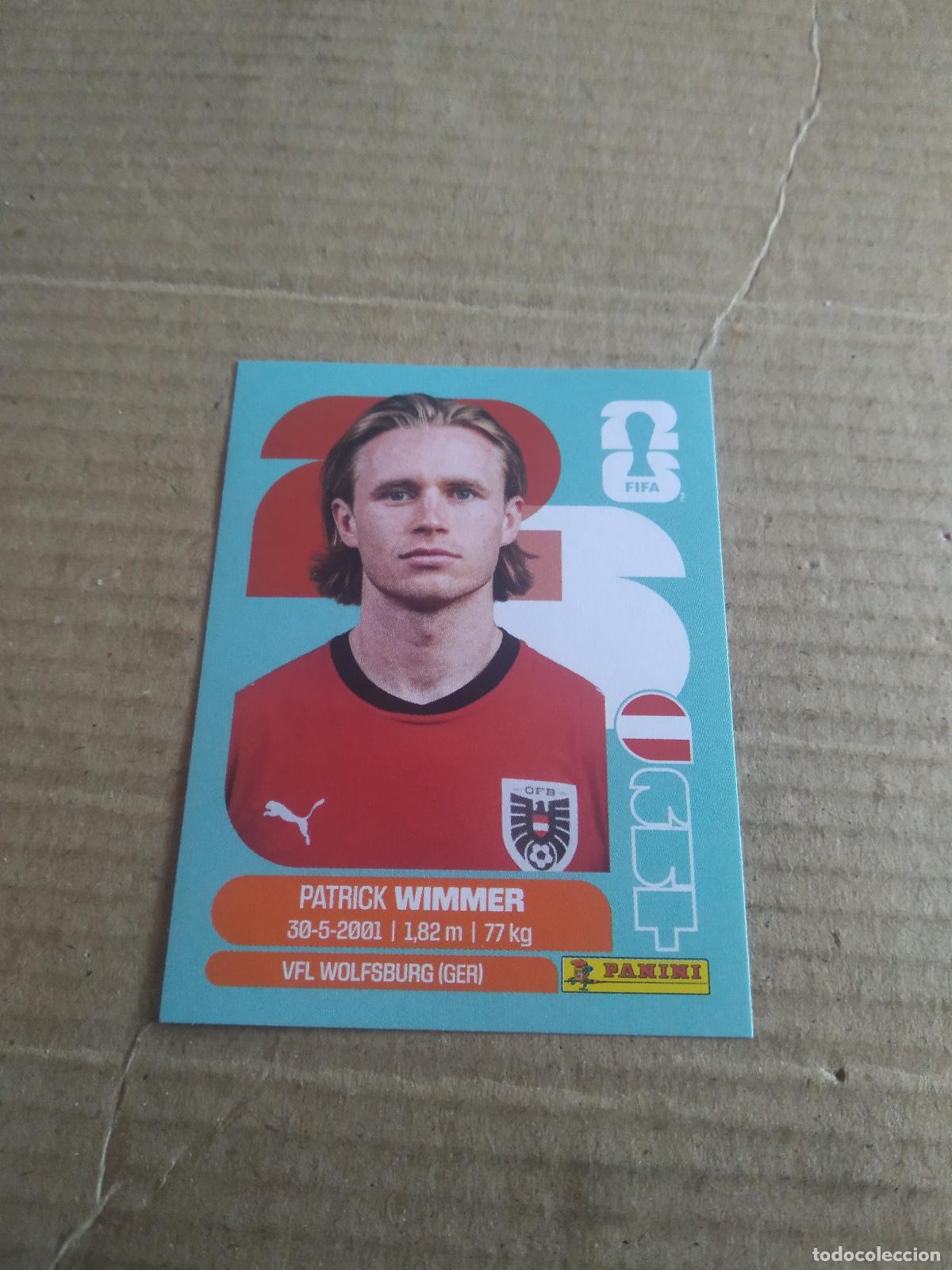 Cromos de f&uacute;tbol: AUT 17 PATRICK WIMMER AUSTRIA CROMO FUTBOL PANINI MUNDIAL 2026 WORLD CUP COPA DEL MUNDO