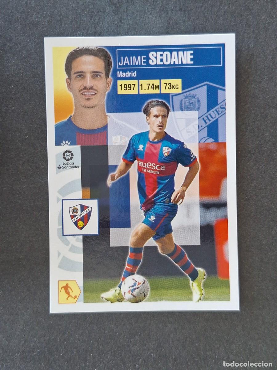 Cromos de f&uacute;tbol: L3 SEOANE S. D. HUESCA LIGA ESTE 2020 2021 20 21 NUNCA PEGADO SIN PEGAR