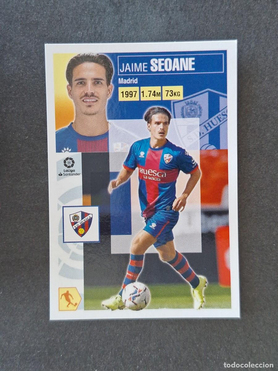 Cromos de f&uacute;tbol: L3 SEOANE S. D. HUESCA LIGA ESTE 2020 2021 20 21 NUNCA PEGADO SIN PEGAR