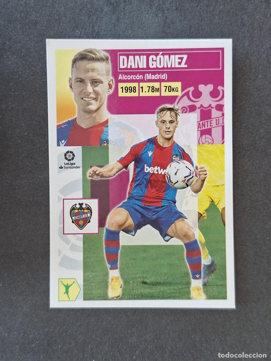 Cromos de f&uacute;tbol: L3 DANI GOMEZ LEVANTE U. D. LIGA ESTE 2020 2021 20 21 NUNCA PEGADO SIN PEGAR