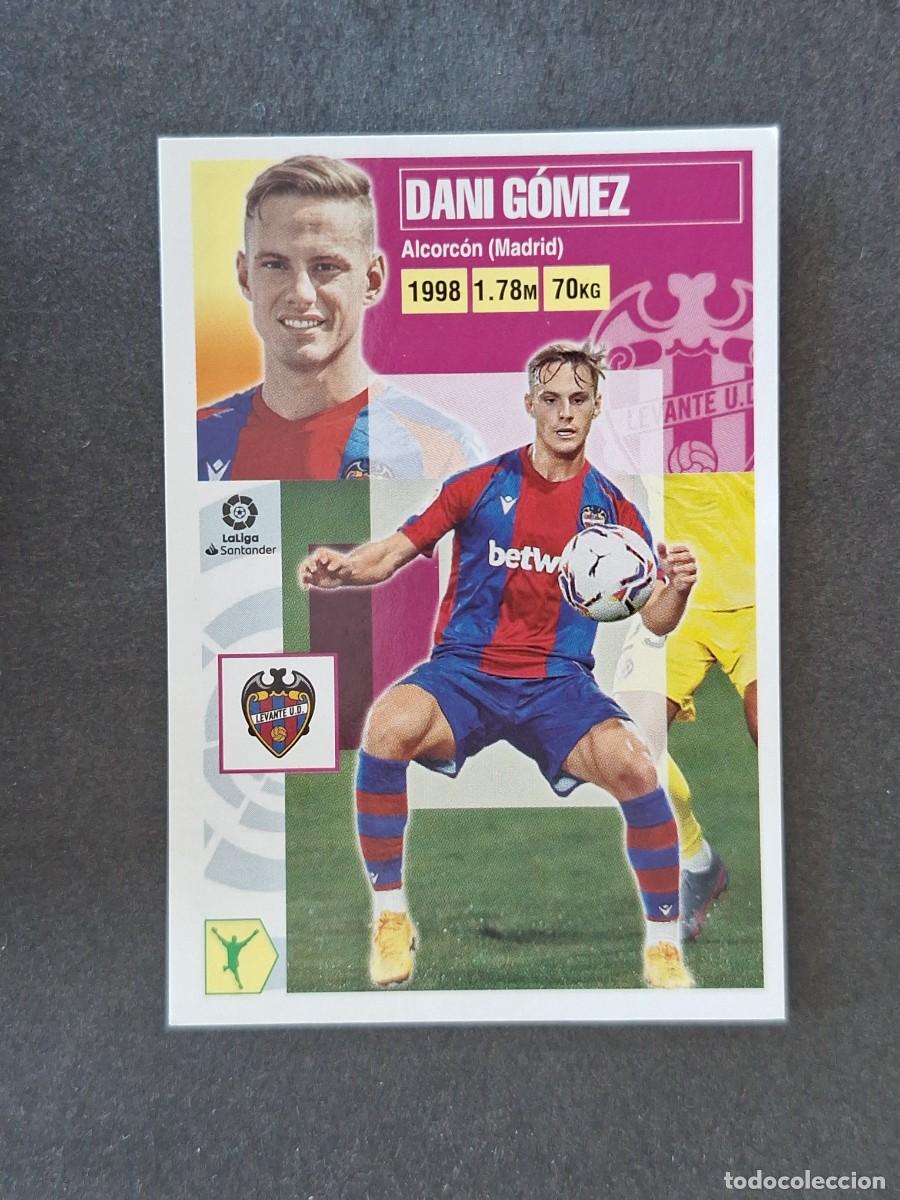 Cromos de f&uacute;tbol: L3 DANI GOMEZ LEVANTE U. D. LIGA ESTE 2020 2021 20 21 NUNCA PEGADO SIN PEGAR