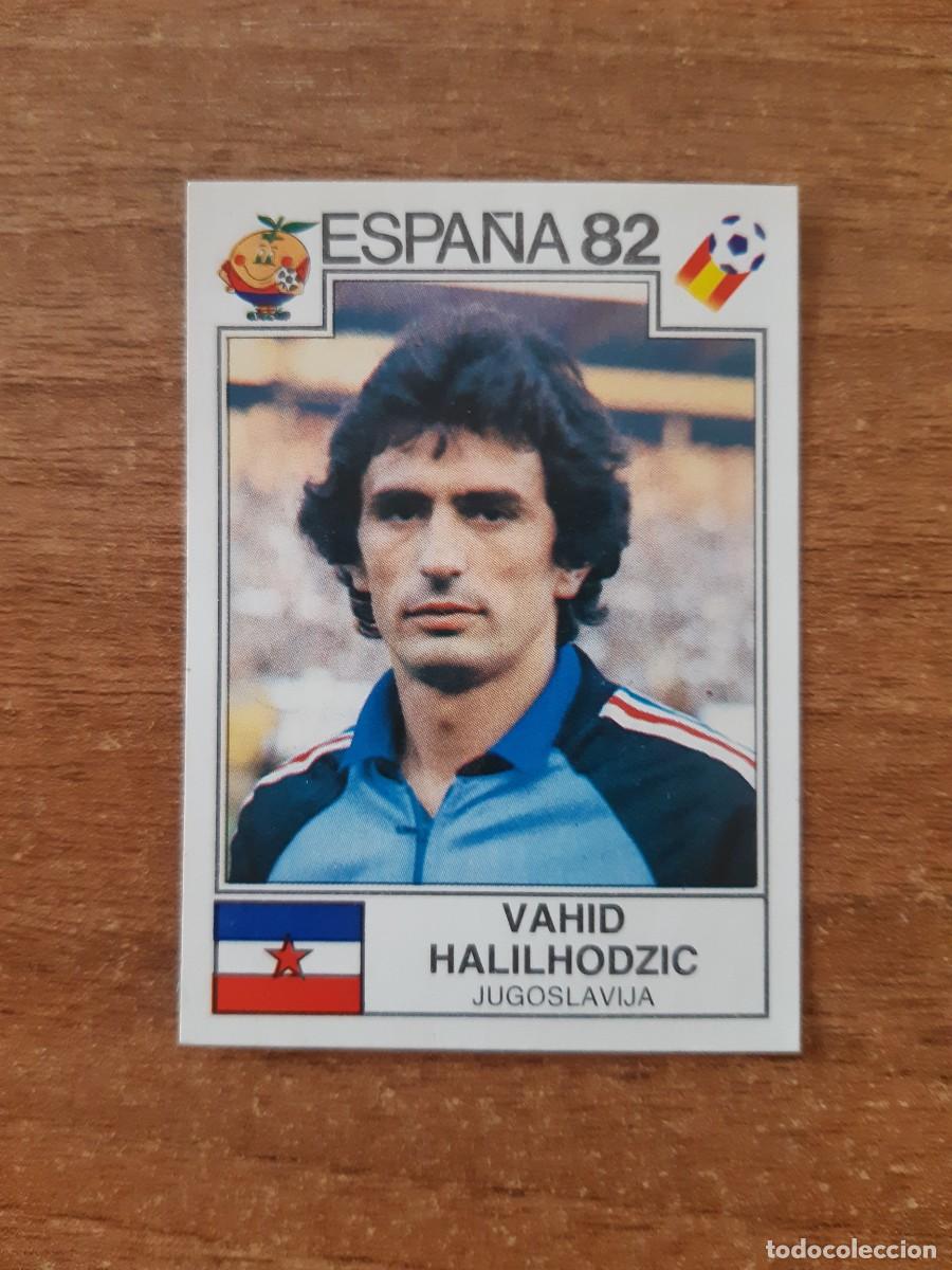 Cromos de f&uacute;tbol: N&deg;324 Vahid Halilhodzic (Yugoslavia) Mundial Espa&ntilde;a 82 PANINI 1982. Nunca pegado, sin pegar