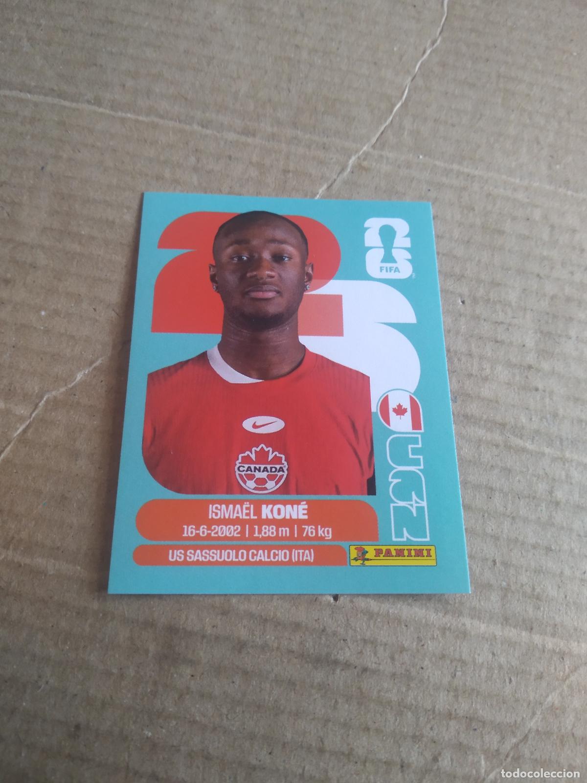Cromos de f&uacute;tbol: CAN 11 ISMAEL KONE CANADA CROMO FUTBOL PANINI MUNDIAL 2026 WORLD CUP COPA DEL MUNDO