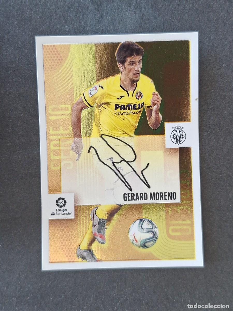 Fu&szlig;ball-Sticker: L3 GERARD MORENO VILLARREAL C. F. SERIE 10 LIGA ESTE 2020 2021 20 21 NUNCA PEGADO SIN PEGAR
